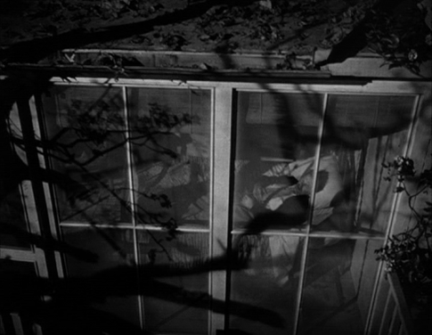 1. El plano inicial de la película, con las sombras sobre el cuerpo de Charley