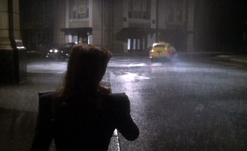 2. La primera separacion, escena que anticipa el plano final de la película